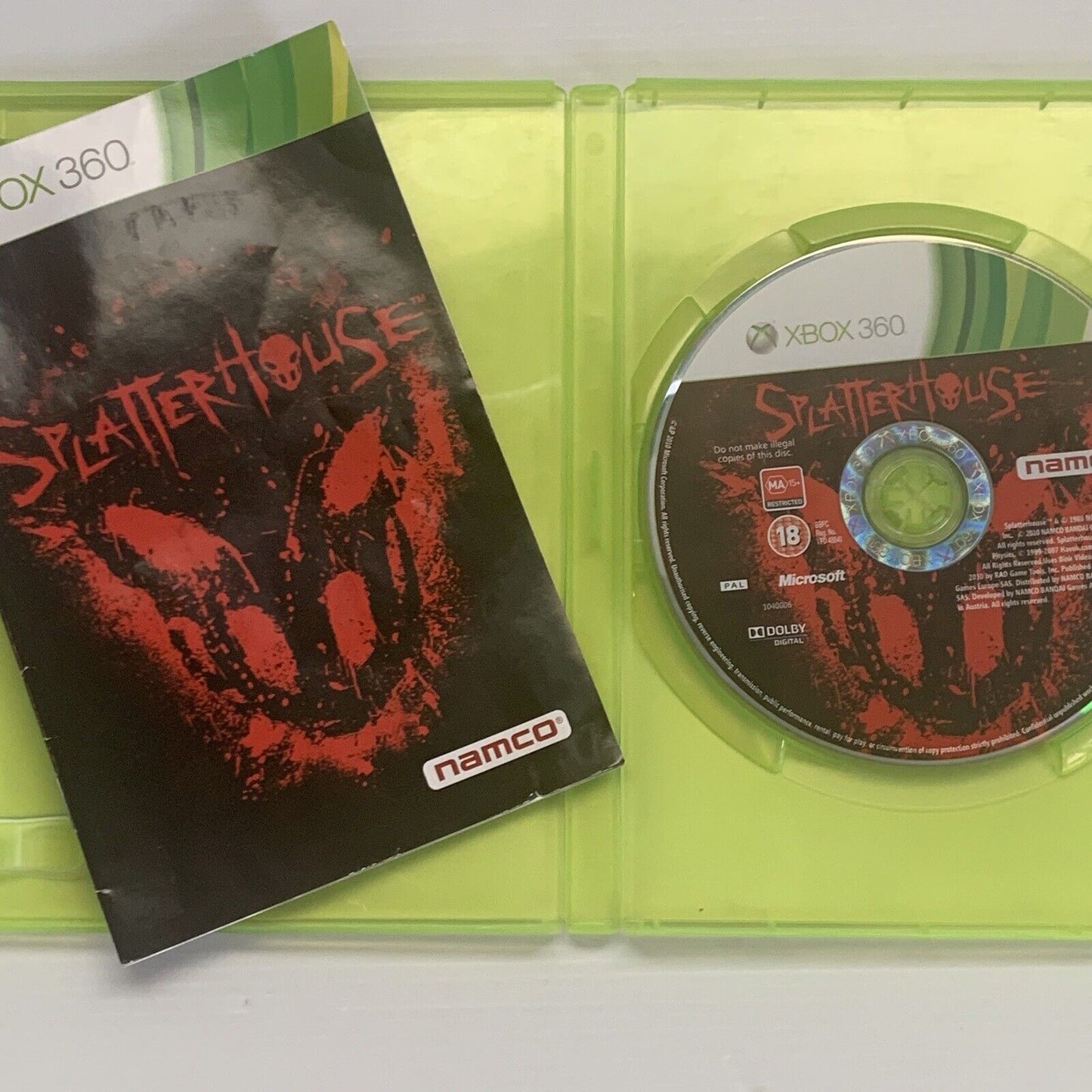 Splatterhouse Xbox 360 Game