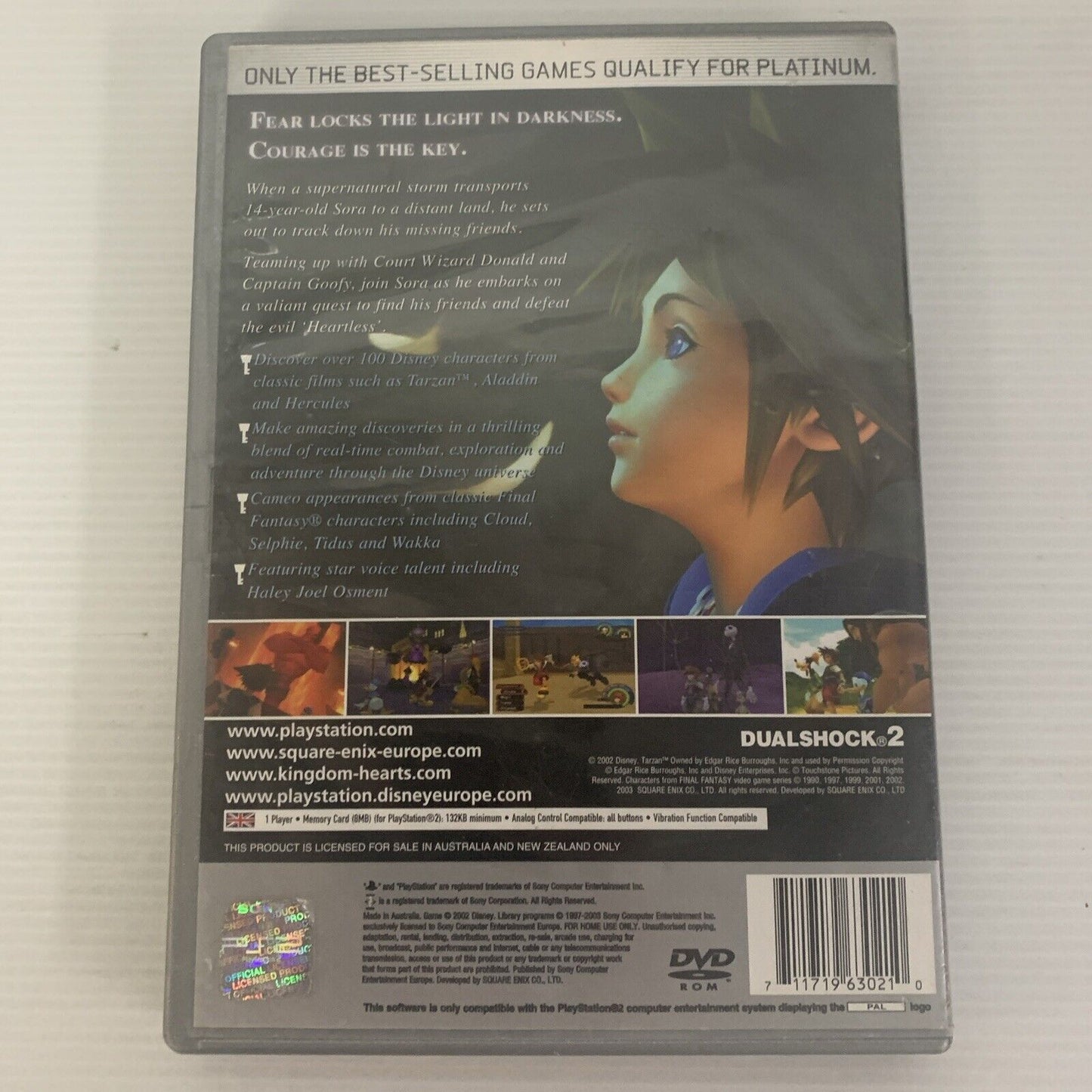 Kingdom Hearts PlayStation 2 PS2 Game