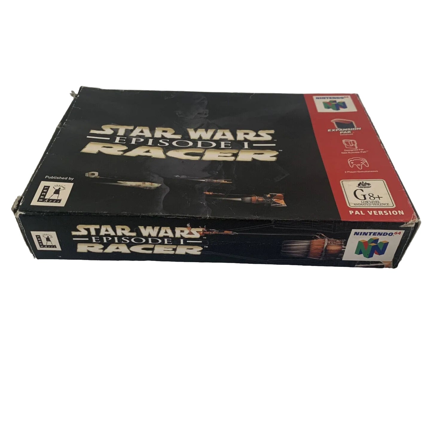 Star Wars Episode 1 Racer Nintendo N64 CIB Complete In Box