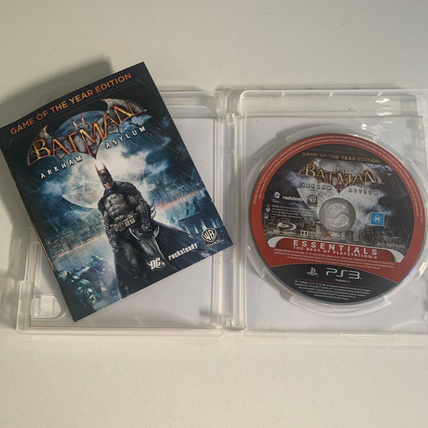 Batman Arkham Asylum GOTY Edition PlayStation 3 PS3 Game