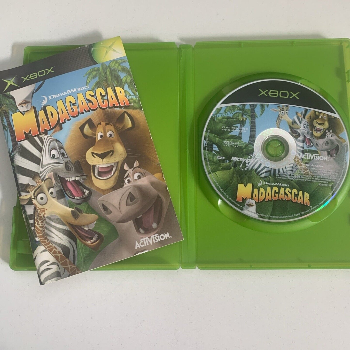 Madagascar Xbox Original Game