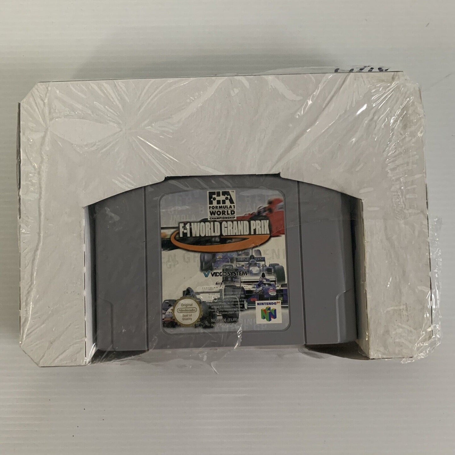 F-1 World Grand Prix Game Nintendo 64 N64 CIB Complete In Box