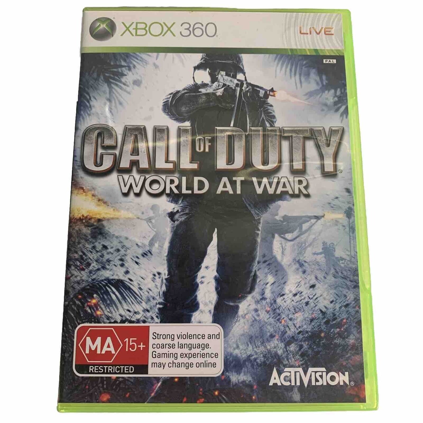 Call of Duty World At War Xbox 360 Game