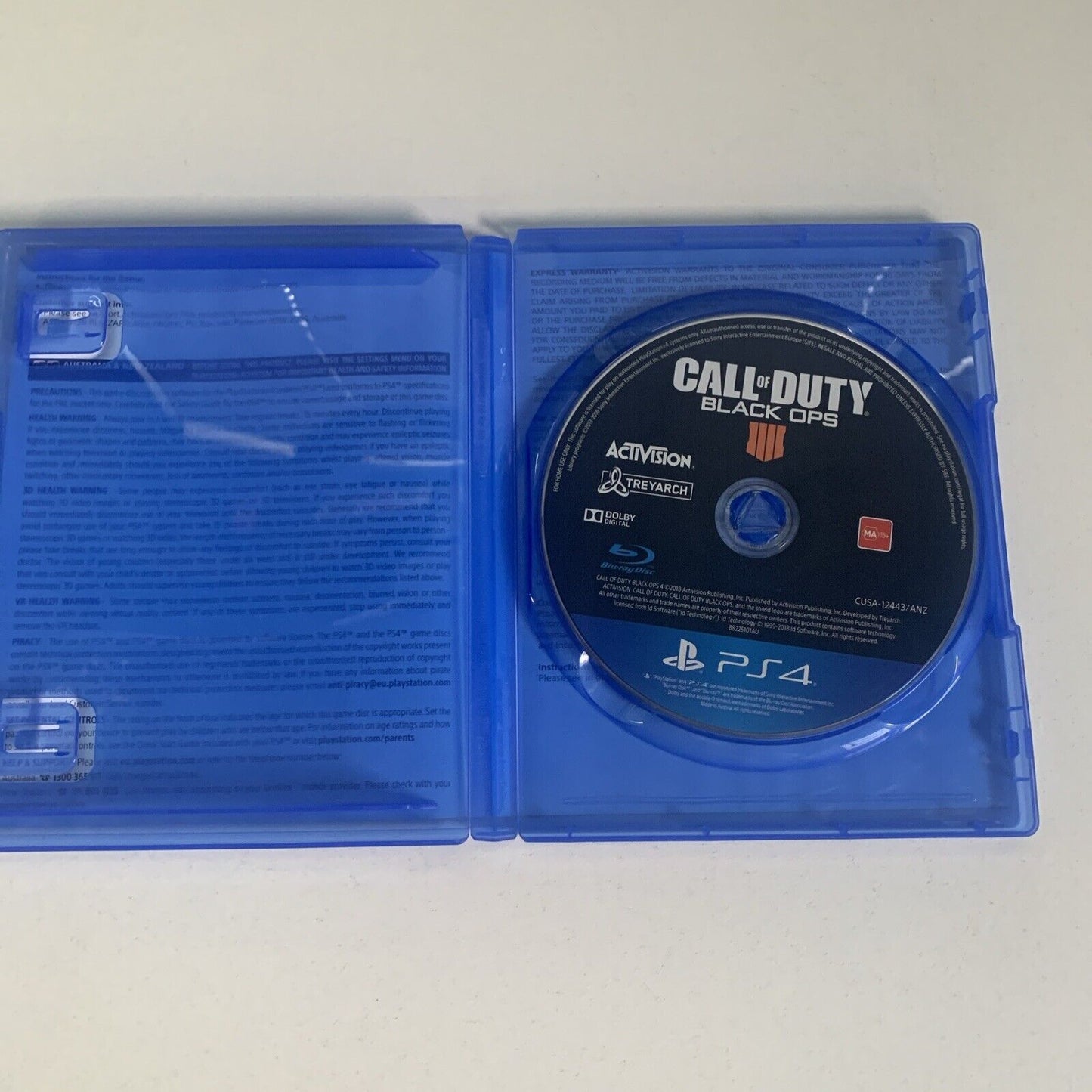 Call Of Duty Black OPS IIII 4 PlayStation 4 PS4 Game