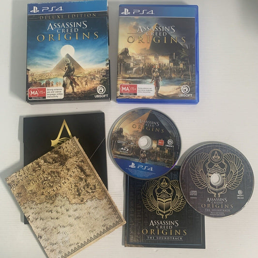 Assassins Creed Origins Deluxe Edition PlayStation 4 PS4 Game