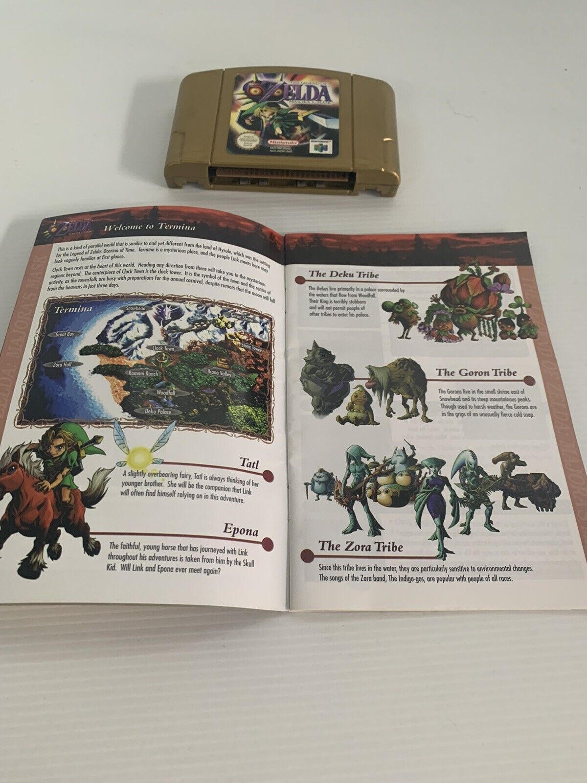 Legend of Zelda: Majora's Mask Game Nintendo 64 N64