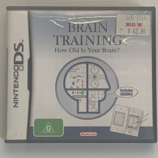 Brain Training Nintendo DS Game