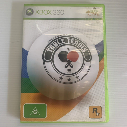 Rockstar Games Presents Table Tennis Xbox 360 Game