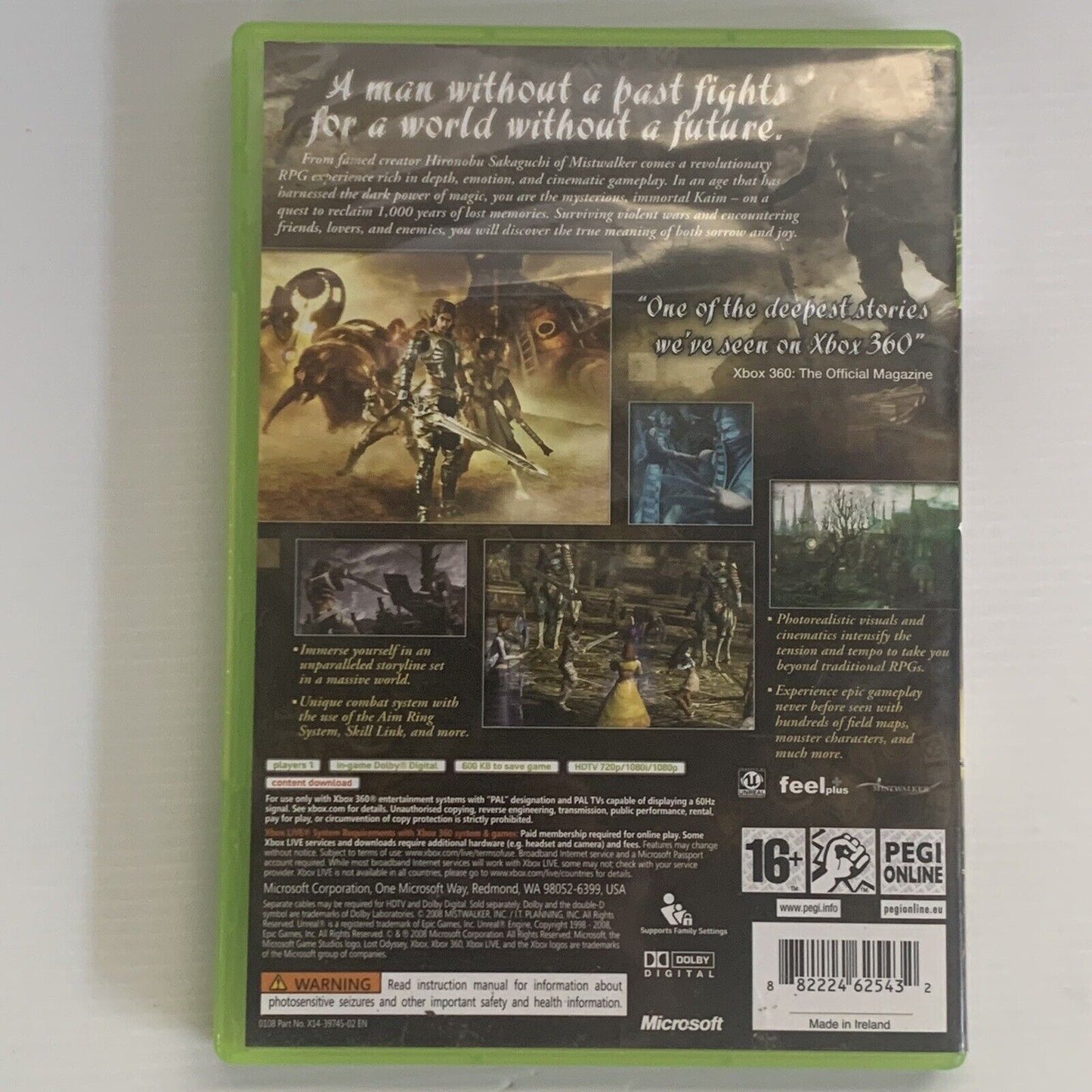 Lost Odyssey Xbox 360 Game 4 Disc Set