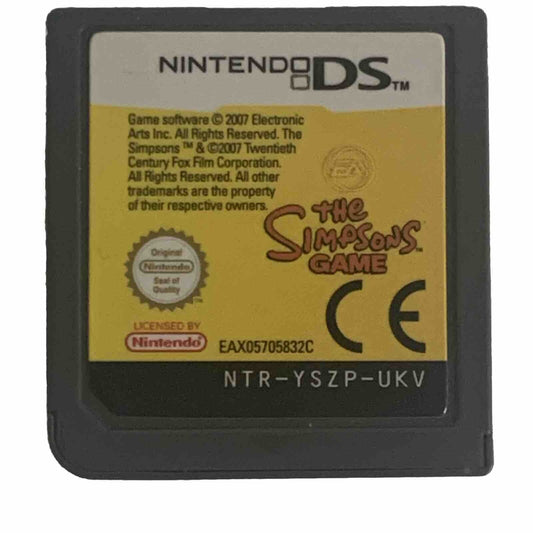 The Simpsons Game Nintendo DS Cartridge Only