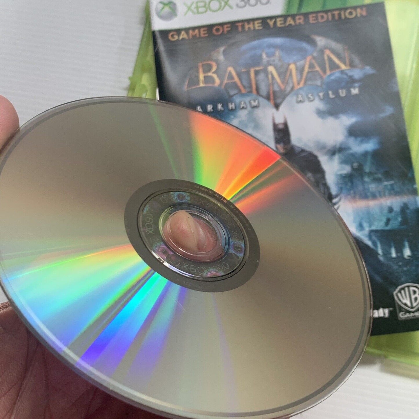 Batman Arkham Asylum Game Of The Year Edition Xbox 360 Game