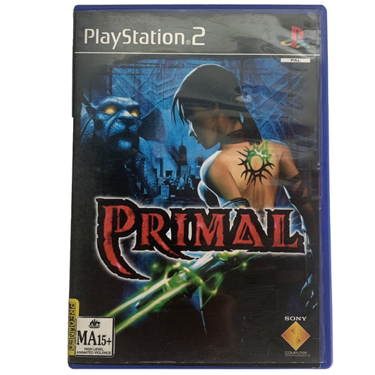 Primal PlayStation 2 PS2 Game