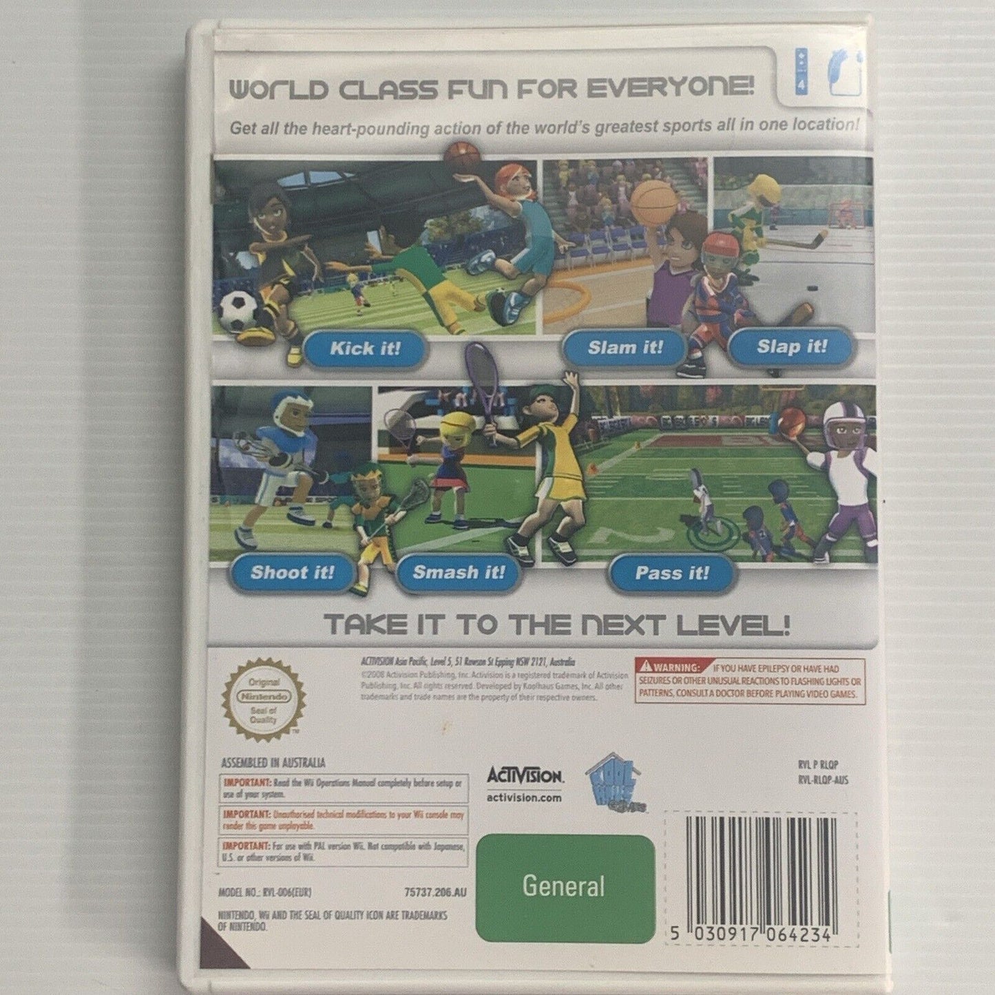 World Championship Sports Nintendo Wii Game