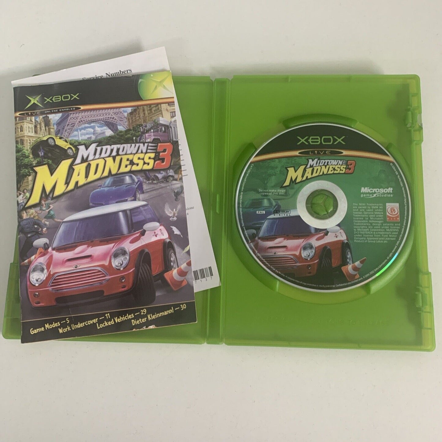Midtown Madness 3 Xbox Original Game