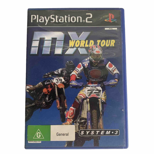 MX World Tour PlayStation 2 PS2 Game