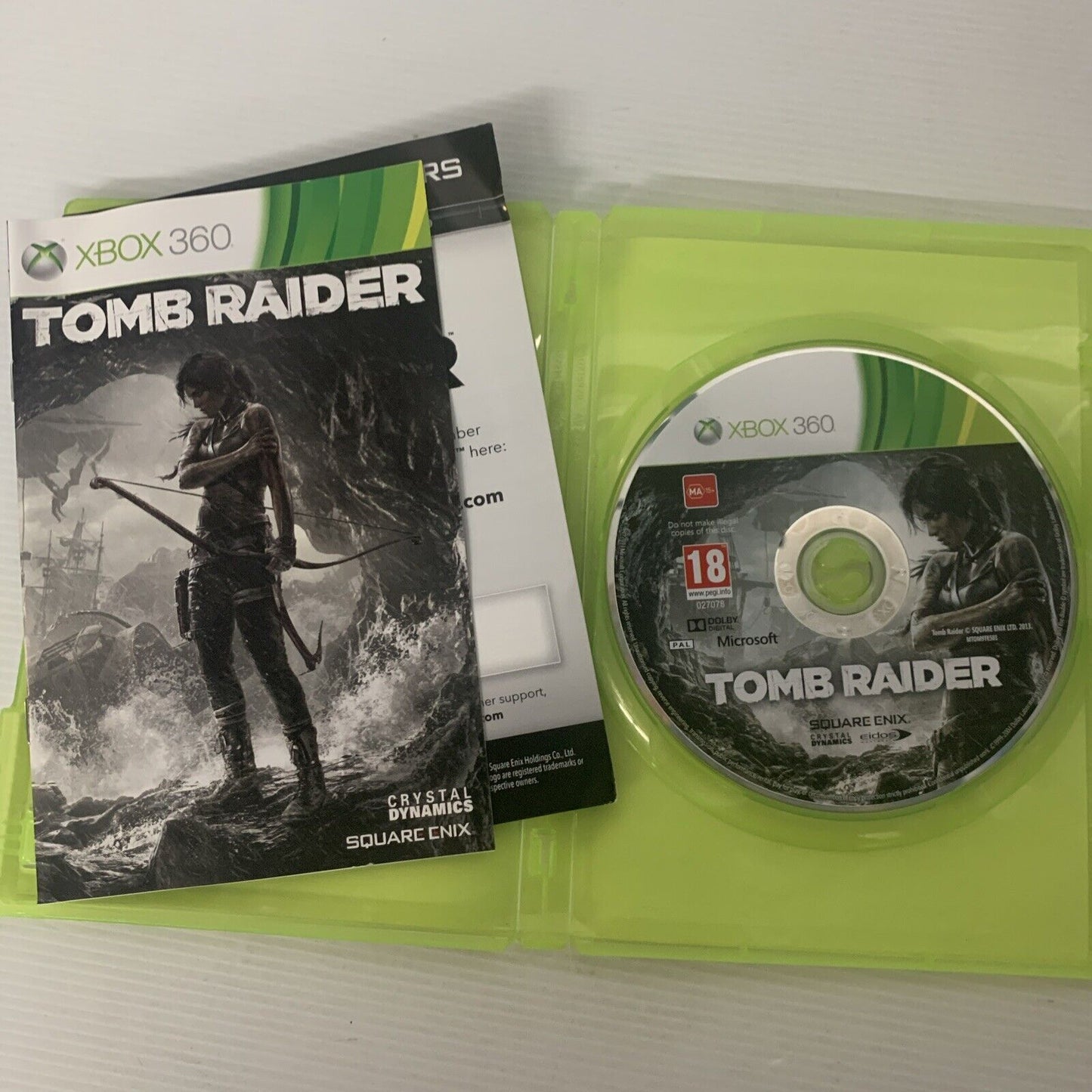 Tomb Raider Xbox 360 Game