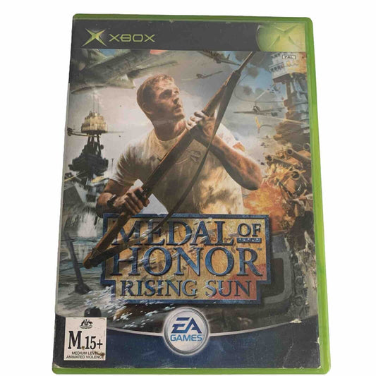 Medal Of Honor Rising Sun Microsoft Xbox Original Game