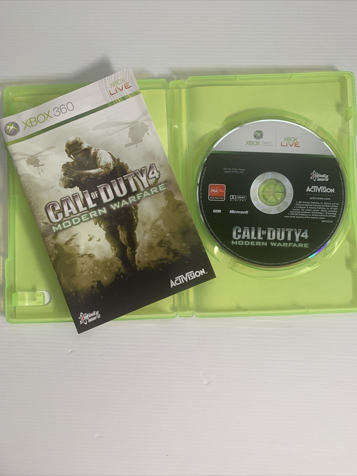 Call of Duty 4 Modern Warfare Xbox 360 Game