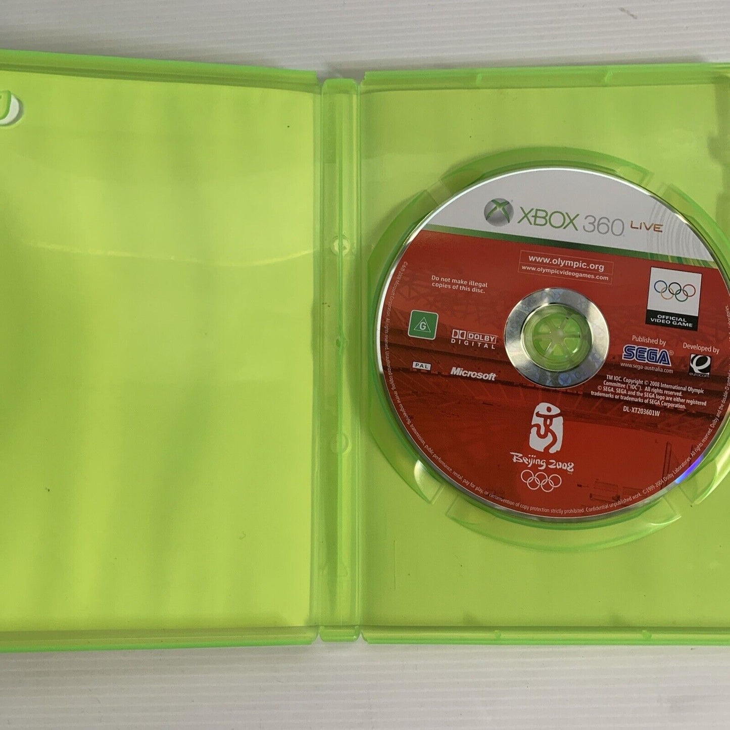 Beijing 2008 Xbox 360 Game