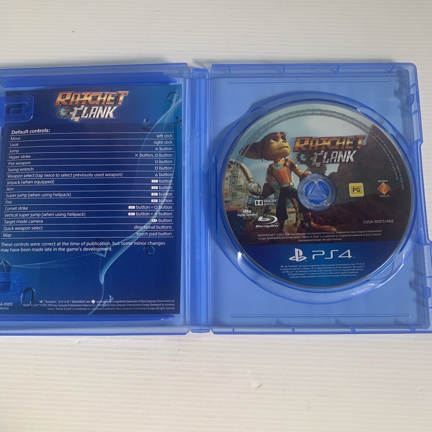 Ratchet And Clank PlayStation 4 PS4 Game