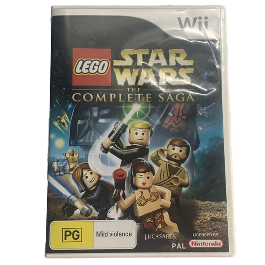 LEGO Star Wars The Complete Saga Nintendo Wii Game