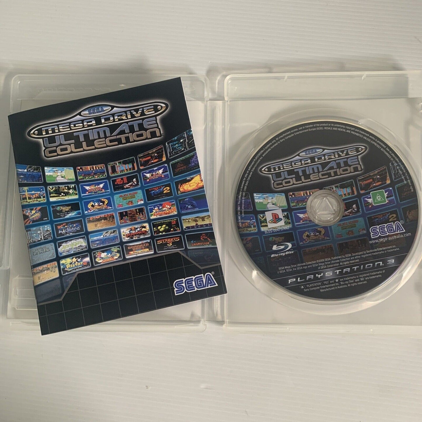 Sega Mega Drive Ultimate Collection PlayStation 3 PS3 Game