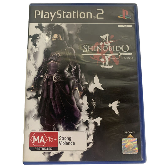 Shinobido Way of the Ninja PlayStation 2 PS2 Game