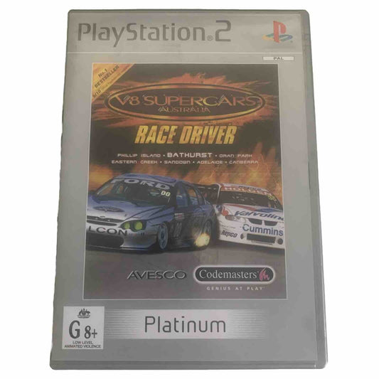 V8 Supercars Australia Race Driver PlayStation 2 PS2 Game