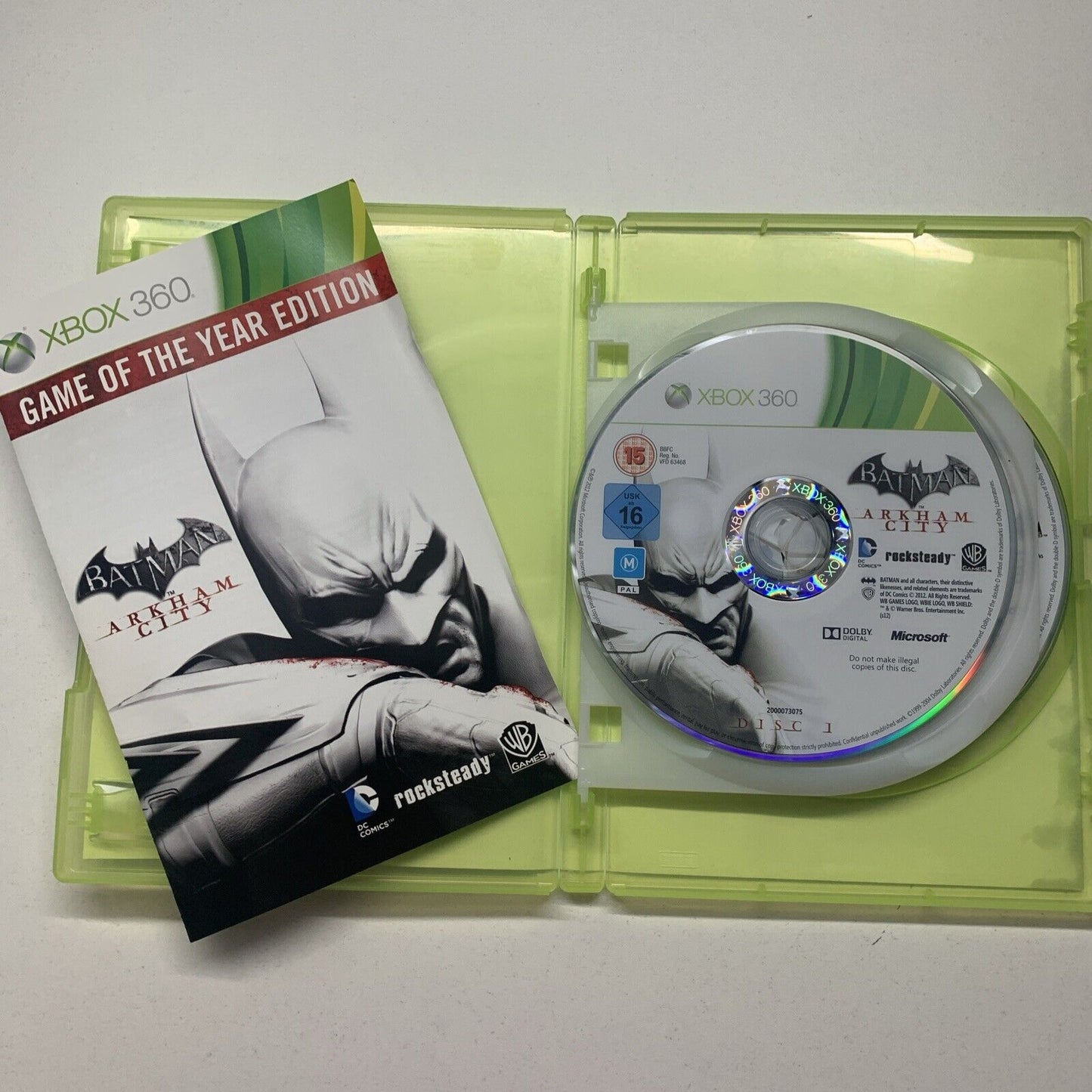 Batman Arkham City Game Of The Year Edition Xbox 360 Game