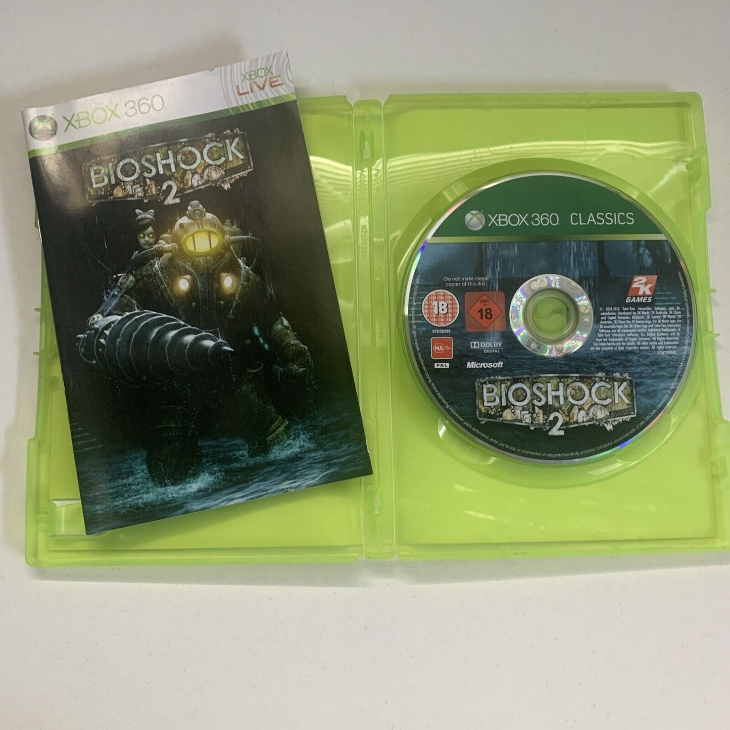 BioShock 2 Xbox 360 Game