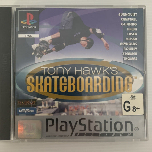 Tony Hawk's Skateboarding Game Sony PlayStation PS1