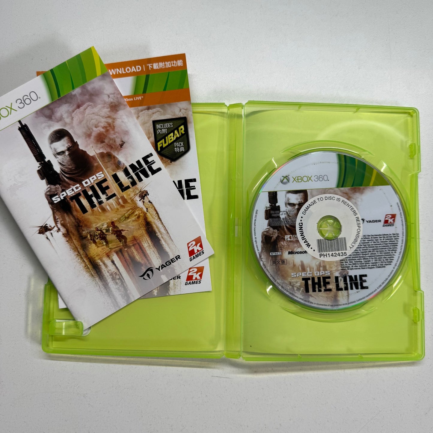 Spec Ops The Line Xbox 360 Game