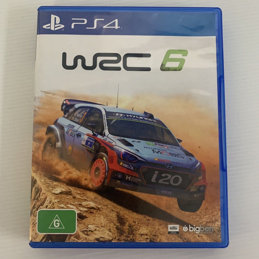 WRC 6 Game Sony PlayStation 4 PS4