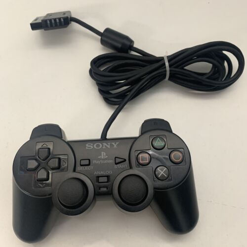 PlayStation Console PS2 Fat PAL + Controller + Cables - SCPH-39002 Tested