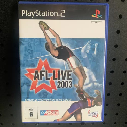 AFL Live 2003 PlayStation 2 PS2 Game