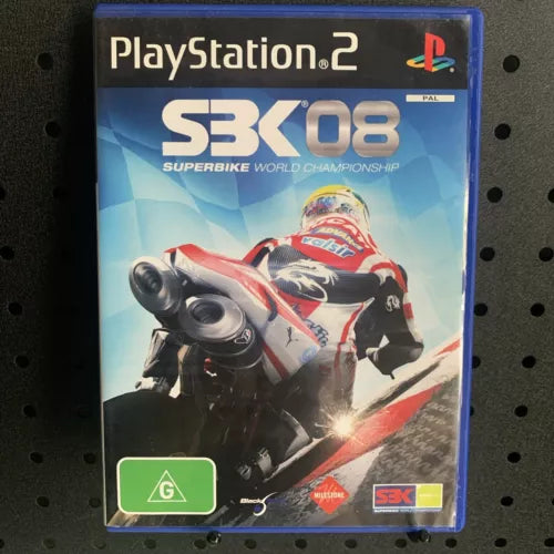 Superbike World Championship SBK08 PlayStation 2 PS2 Game