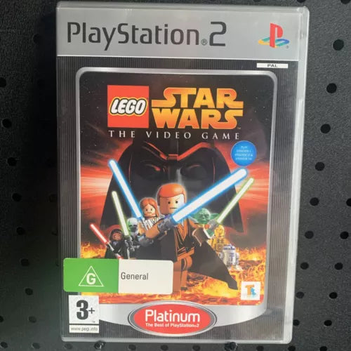 Lego Star Wars the Video Game PlayStation 2 PS2 Game