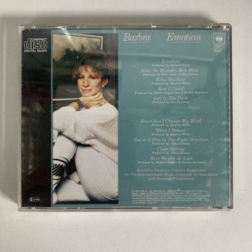 Barbra Streisand ‎– Emotion - CD, 1984