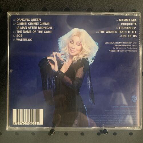 Cher ‎– Dancing Queen - CD (2018) Tribute to Abba - Mamma Mia, Waterloo, SOS