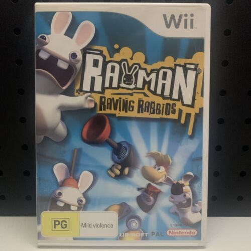 Rayman Raving Rabbids Nintendo Wii Game