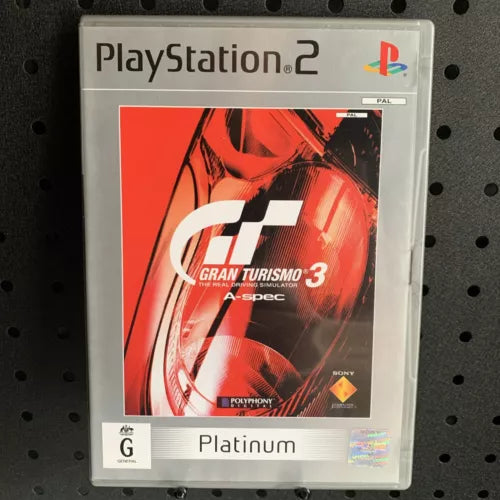 Gran Turismo 3 A-Spec PlayStation 2 PS2 Game