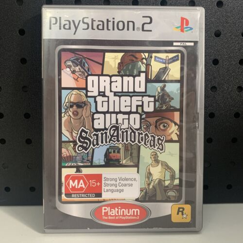 Grand Theft Auto San Andreas GTA PlayStation 2 PS2 Game