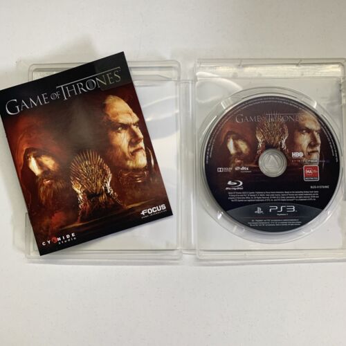 Game Of Thrones PlayStation 3 PS3 Game