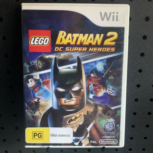 LEGO Batman 2 DC Super Heroes Nintendo Wii Game