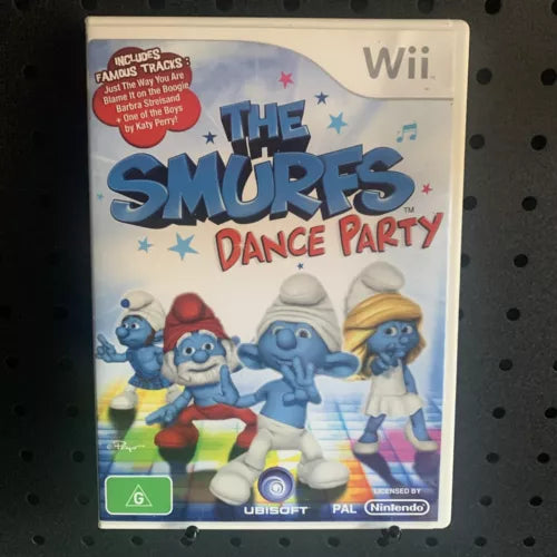 The Smurfs Dance Party Nintendo Wii Game