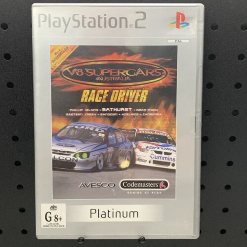 V8 Supercars Australia Race Driver PlayStation 2 PS2 Game