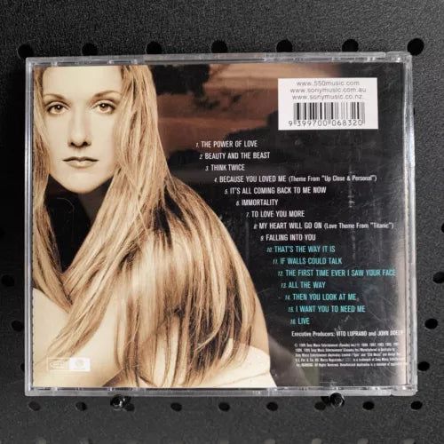Celine Dion: All The Way... A Decade Of Song (CD, 1999)