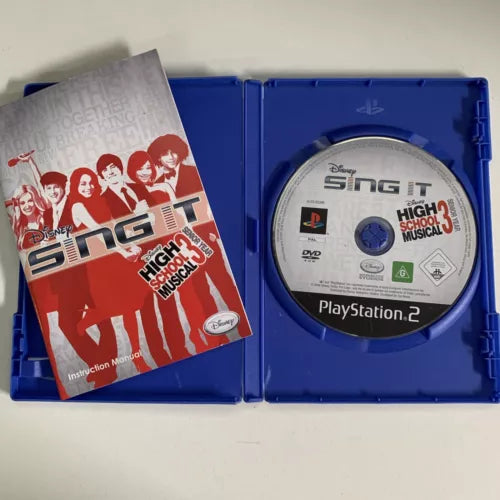Disney Sing It High School Musical 3 Senior Year PlayStation 2 PS2 Game