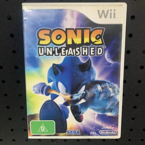 Sonic Unleashed Nintendo Wii Game