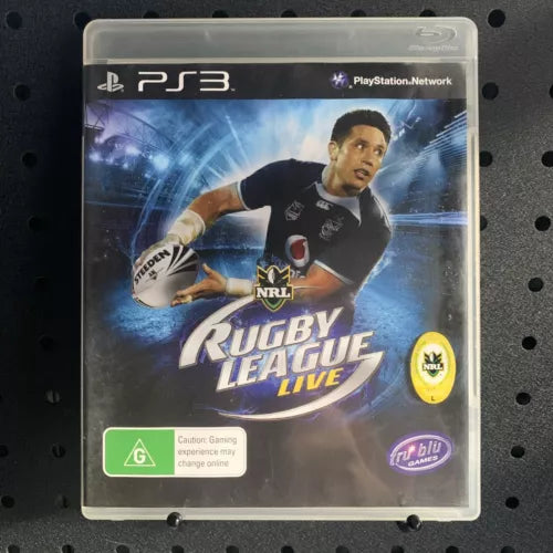 NRL Rugby League Live PlayStation 3 PS3 Game